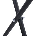 Стол BRABIX "Smart CD-011", 600х380х705 мм, ЛОФТ, складной, металл/ЛДСП дуб, каркас черный, 641878