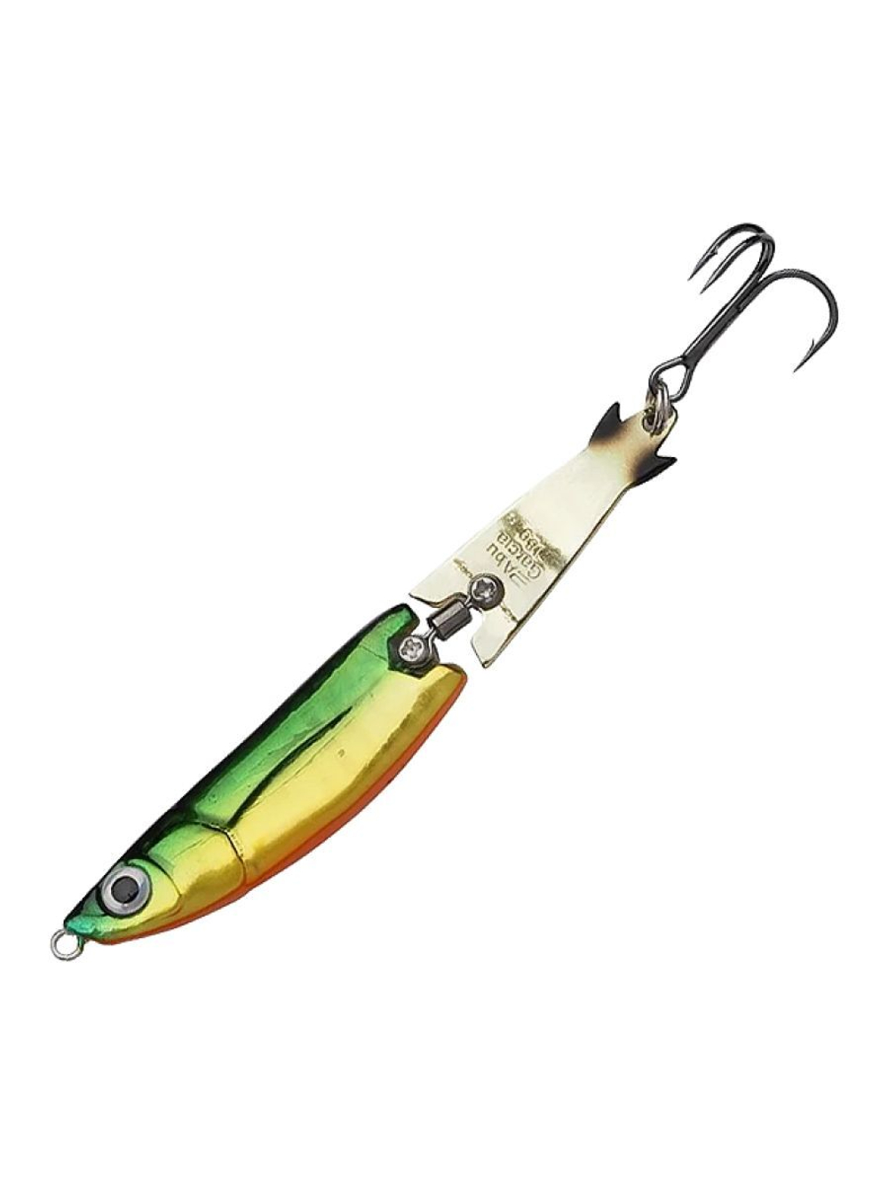 Блесна колеблющаяся Abu Garcia Toby Jointed, 18 г, Fire Starter