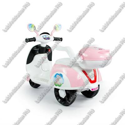 Детский электромотоцикл "Kids electric moto" розовый
