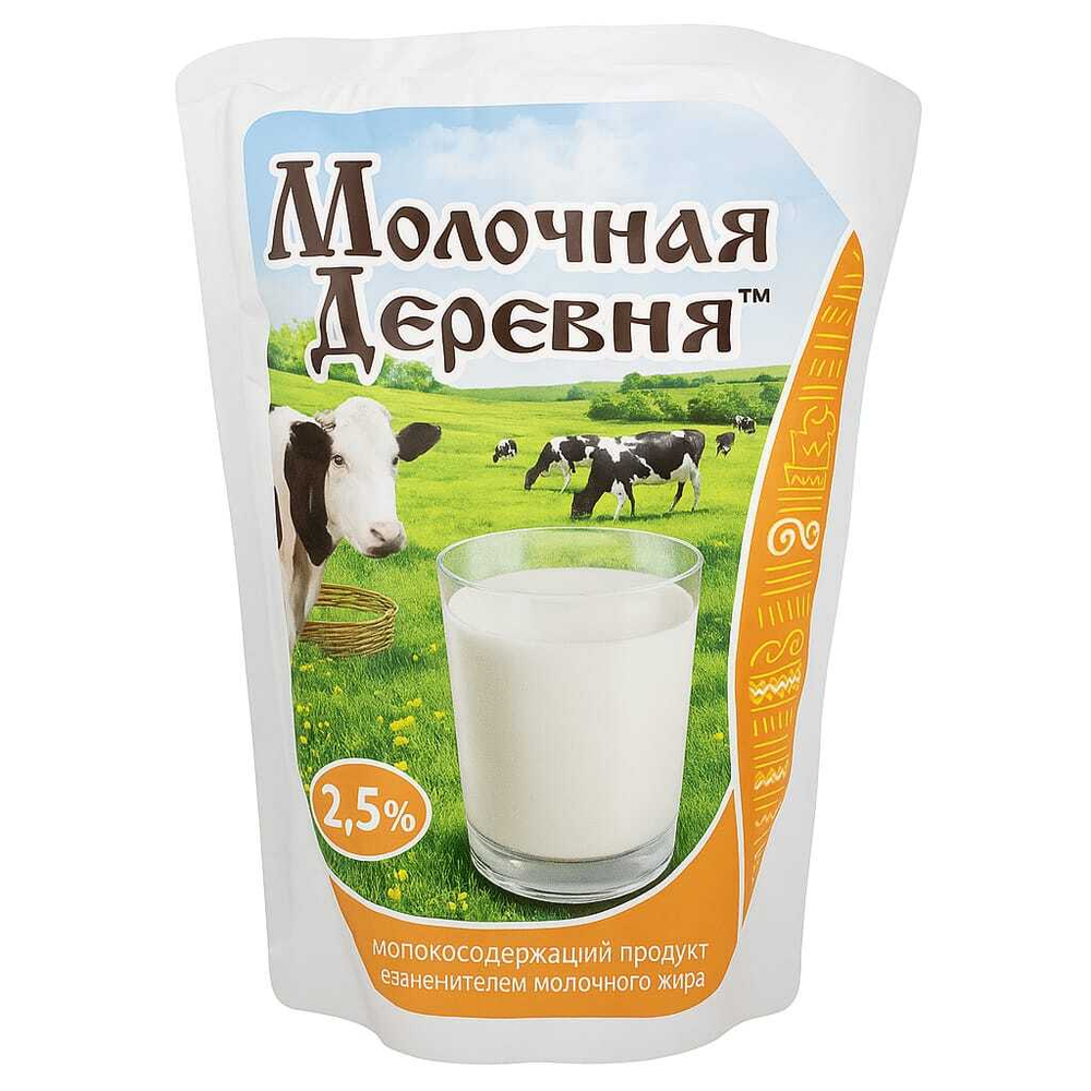 Молоко Молочная деревня 3,2% 900 мл тфа