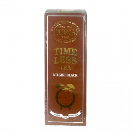 TPG Nilgiri Black Time Less Tea Чай Чёрный Нилгири Таймлесс 100г