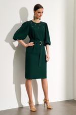 51423 Платье женское (зеленый)