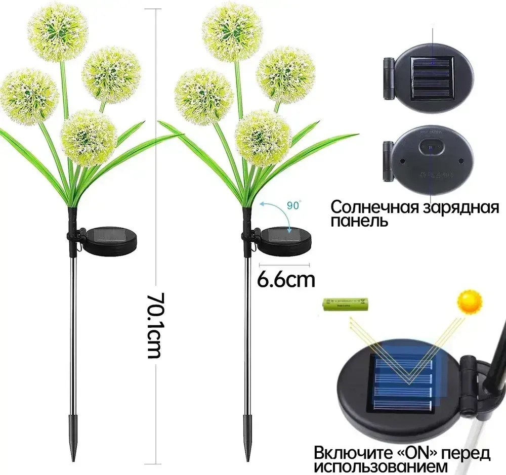Уличный светильник, LED, количество ламп:72шт