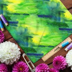 Ткань бязь кислотный туман