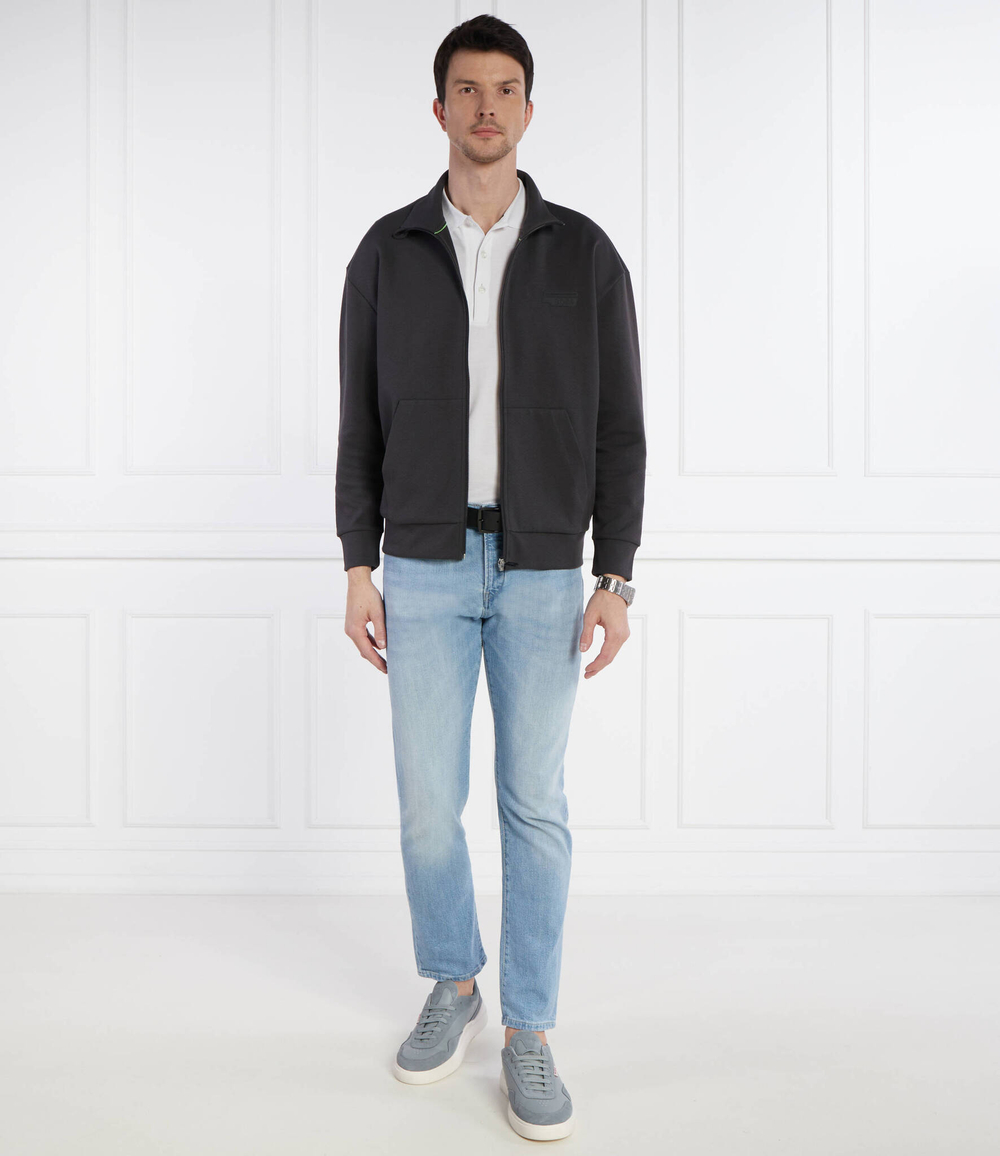 Джинсы Delaware3 BOSS BLACK - голубой(50513692)