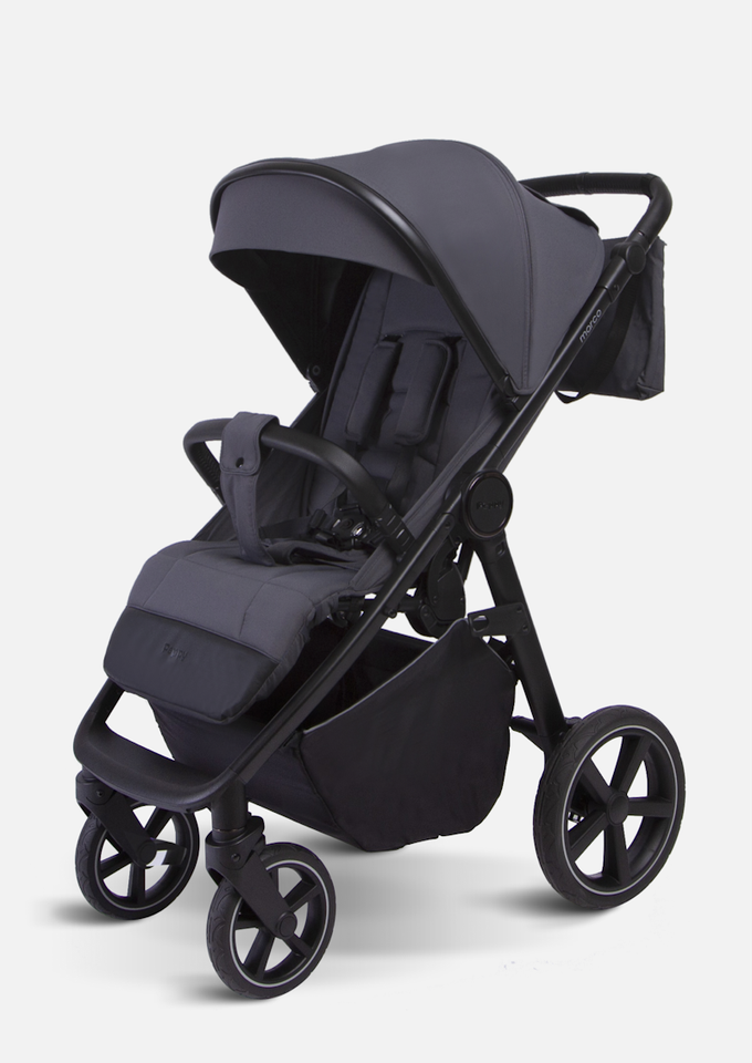 Peppy Коляска прогулочная Marco (dark grey)