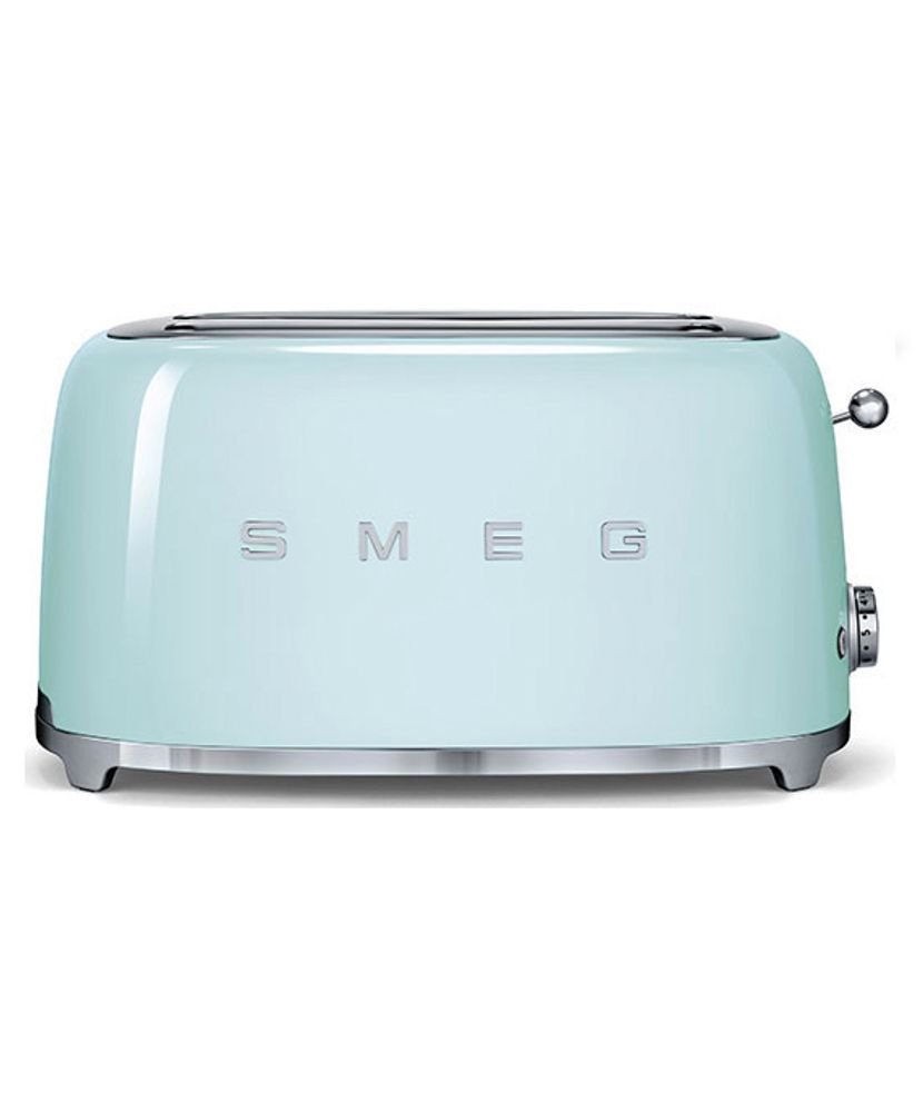 Smeg Тостер на 4 тоста, пастельный зеленый