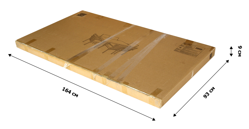 Набор мебели Garden Story Эдмонд 4 уп. (стол 1кор.+6 Стул Garden Storyьев (штабель с под.)+под.в кор.)