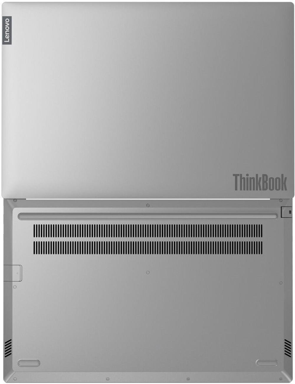 Ноутбук Lenovo ThinkBook 15-IIL / Intel Core i3 1005G1, 1.2 GHz / 4096 Mb / 15.6; Full HD 1920x1080 / 256 Gb SSD / DVD нет / Intel UHD / Windows 10 Professional / серый, 1.8 кг, 20SM003QRU