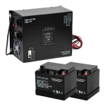 TEPLOCOM Solar 1500, 40Ач источник бесперебойного питания и 2 акб, 12386