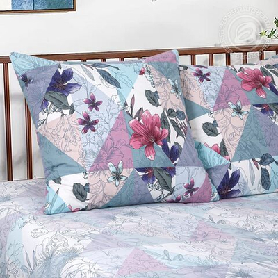 Постельное белье поплин 2,0 спальное Пэчворк 904 АРТПОСТЕЛЬ