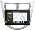 Магнитола для Hyundai Solaris 2010-2016 - Kuberg OL-9707 (кнопки и крутилки), Android 12, Быстрая, CarPlay, 4G SIM-слот