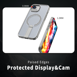 Прозрачный чехол Mesh Pro Magnetic Case для iPhone 16e