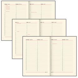 Ежедневник недатированный А5 138х213 мм BRAUBERG "FLAME" под кожу 160 л. черный срез (113429)