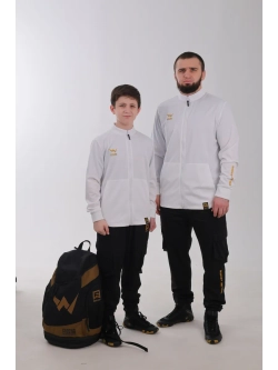 Спортивный костюм тонкий на молнии без капюшона