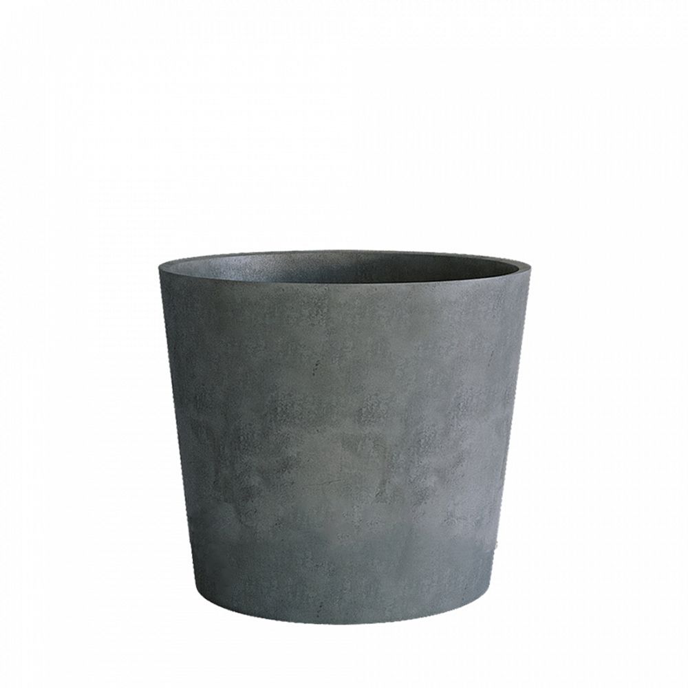 Кашпо CRATER SMOKEY BLUE D50 H40