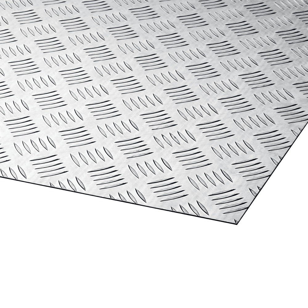 Алюминиевый рифленый лист ЗУБР Квинтет 600х1200 х1.5 мм