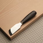 Нож косой с закругленным лезвием для шерфовки и раскроя