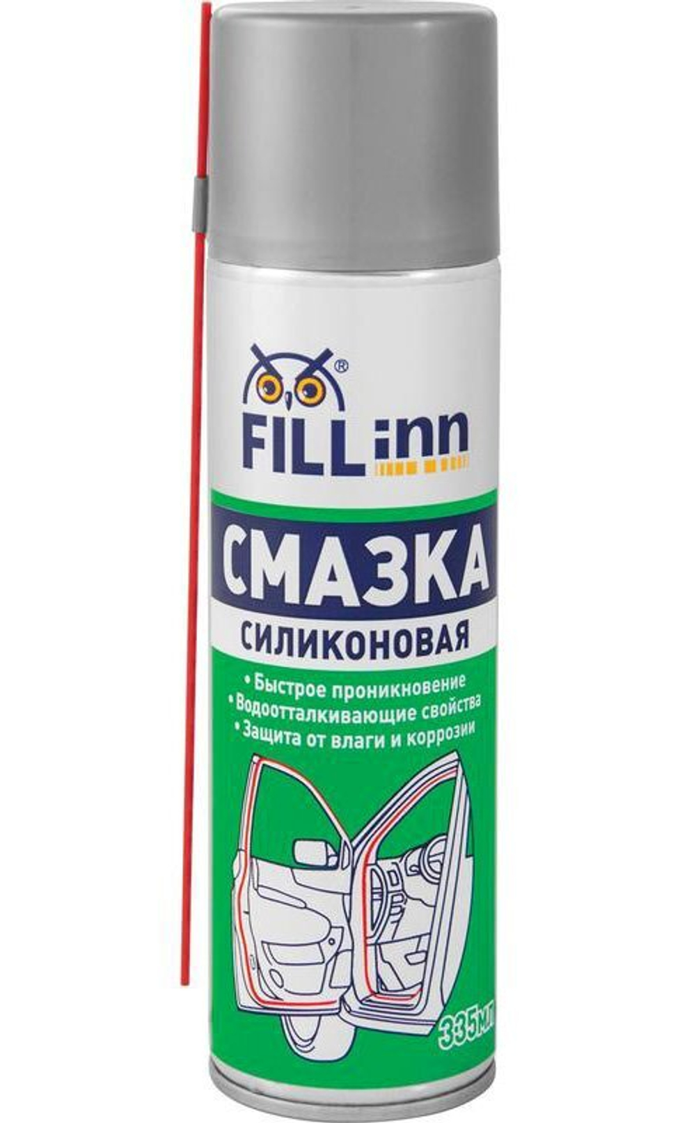 Смазка силиконовая Fill Inn FL025 аэрозоль, 335 мл