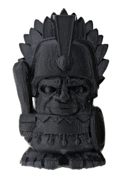 ABS пластик 1,75 для 3D принтера REC черный 0,75 кг