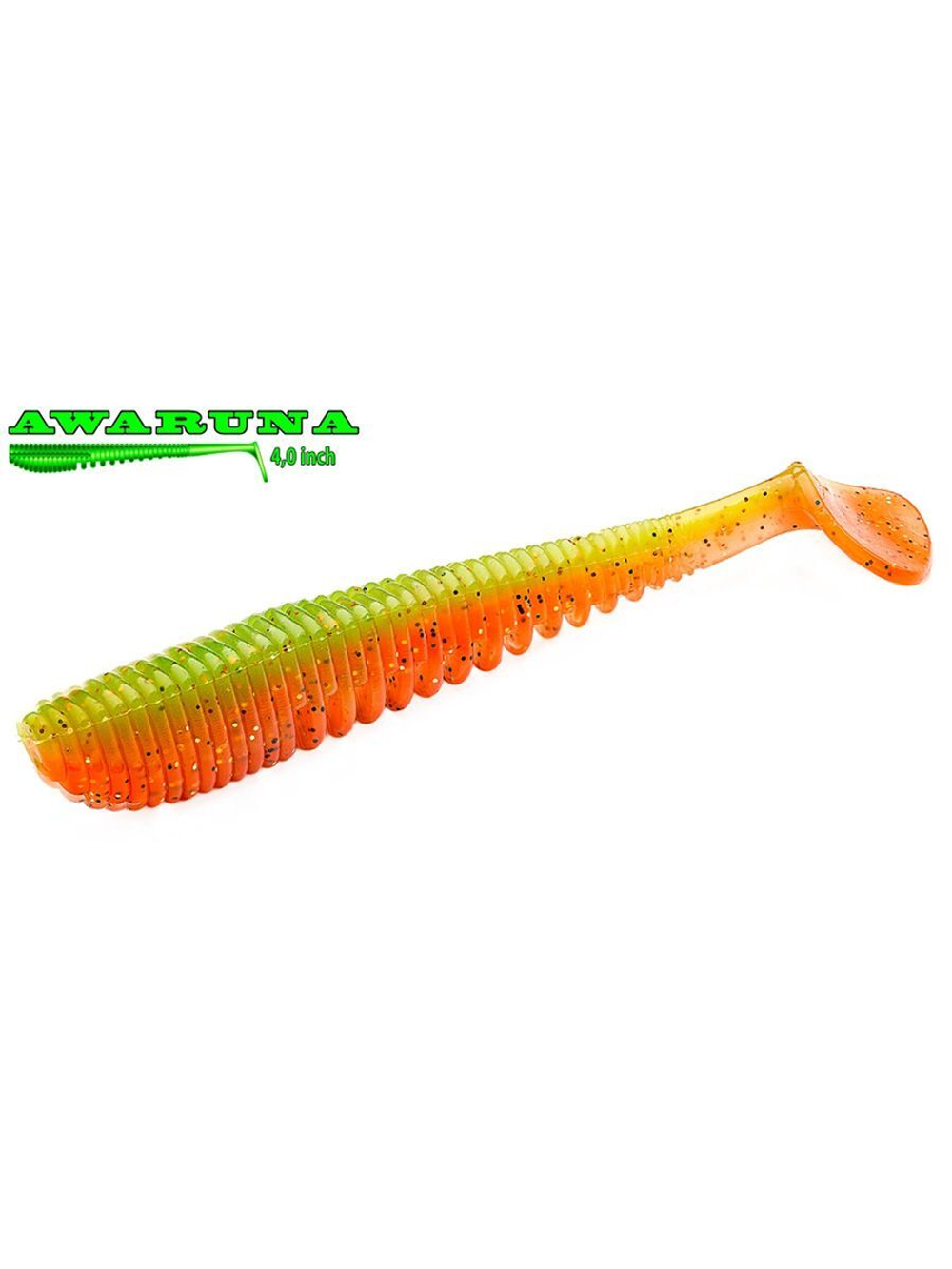 Виброхвост Awaruna,4.0'',101,6мм,10,7гр,цвет 202,5 шт/уп.