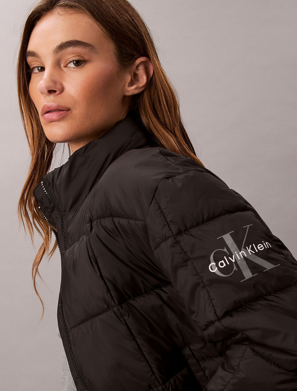 Утепленная куртка Calvin Klein Lightweight Puffer Jacket Black