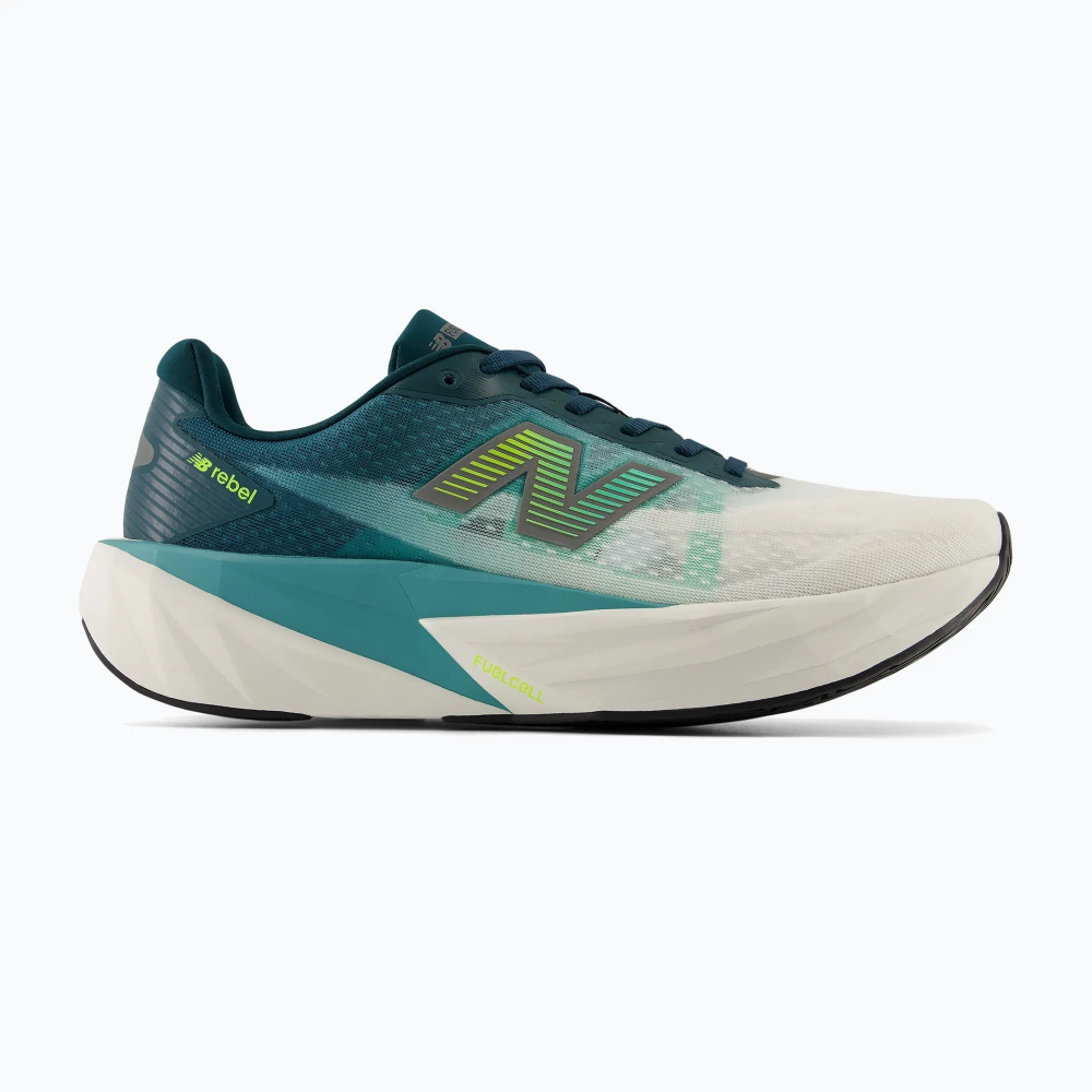 Кроссовки для бега New Balance FuelCell Rebel V5 medusa green/faded teal