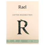 Rael, Многоразовые прокладки из органического хлопка, 3 шт.