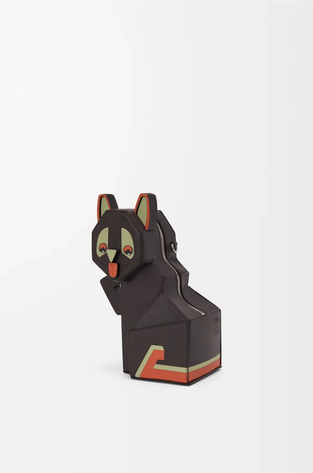 Loewe Клатч Futurist Cat из классической телячьей кожи, темно-серый