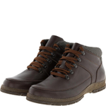 636316 Ботинки мужские коричневые кожа