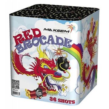 Батарея салютов RED BROCADE (36/1,2) М1271