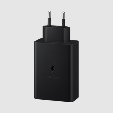 Home Charger Samsung S23 T6530 65W PD Power Adapter A+C+C Black MOQ:100 (EU) (Orig) 单头