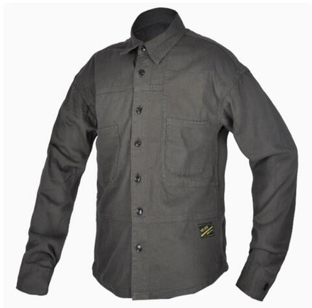 Рубашка с защитой JK-03 тёмно-зелёная L