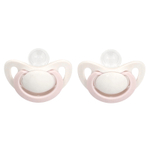 NUK, ортстоматологическая соска, для детей 0–2 месяца, розовая, 2 шт.