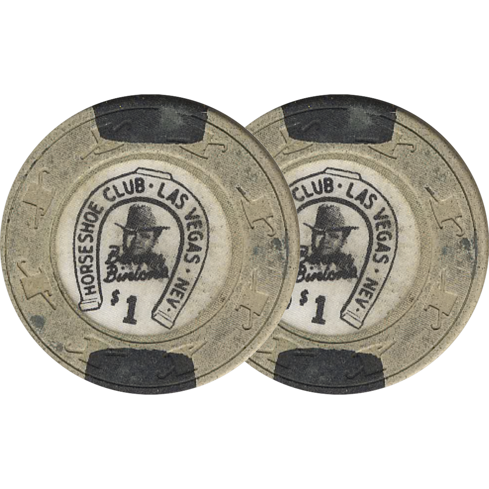 Binion's Horseshoe Casino $1 Chip №2