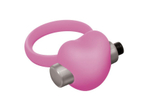 Розовое эрекционное виброкольцо Emotions Heartbeat Light pink