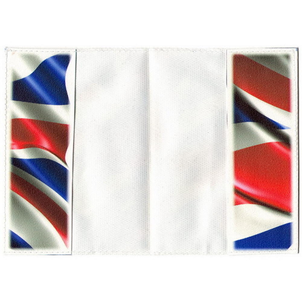 Обложка Флаг Британии развивающийся ( для паспорта )