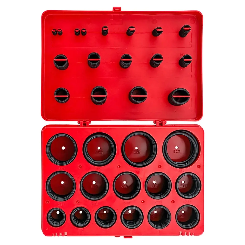 Кольца уплотнительные резиновые маслобензостойкие, 386пр. (метрические) RockForce##Rock FORCE RF-727