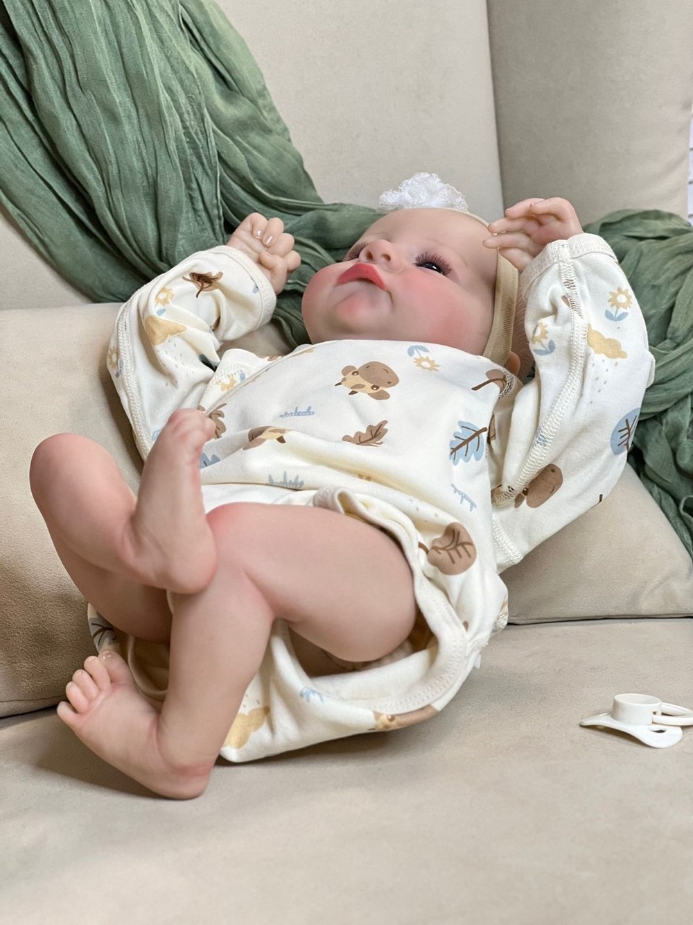 Кукла Реборн мягконабивная 48см в пакете (FA-689)