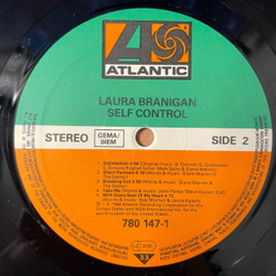 Винтажная виниловая пластинка LP Laura Branigan Self Control (Германия 1984)