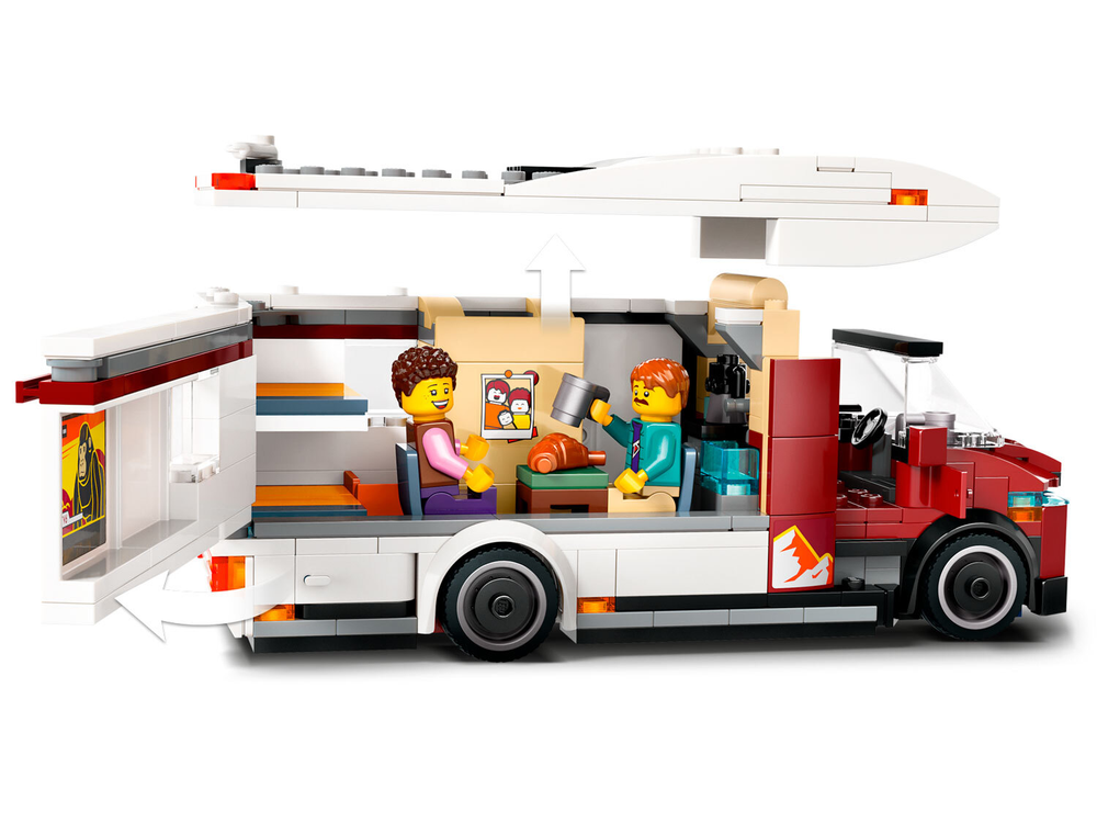 LEGO City 60454 «Туристический фургон для отдыха и приключений» — кемпинг мечты
