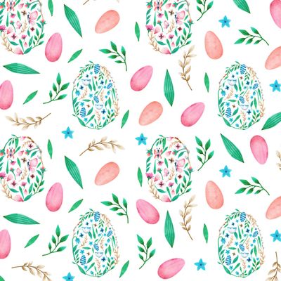 Пасхальные весенние узоры