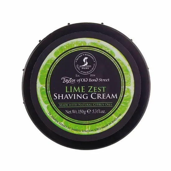 Крем для бритья Taylor Of Old Bond Street, Lime Zest Shaving Cream, 150гр