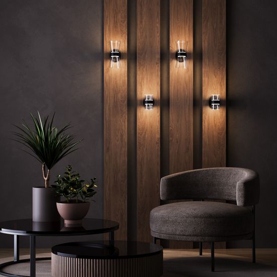 201053 LED / настенный светильник / черный