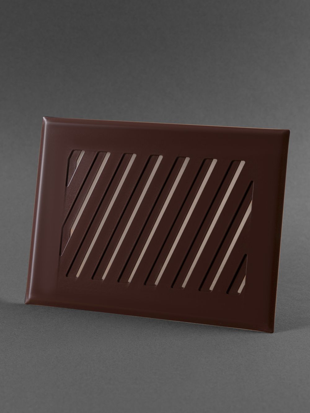 Решётка вентиляционная на магнитах Заслонка 150 х 200 Коричневая