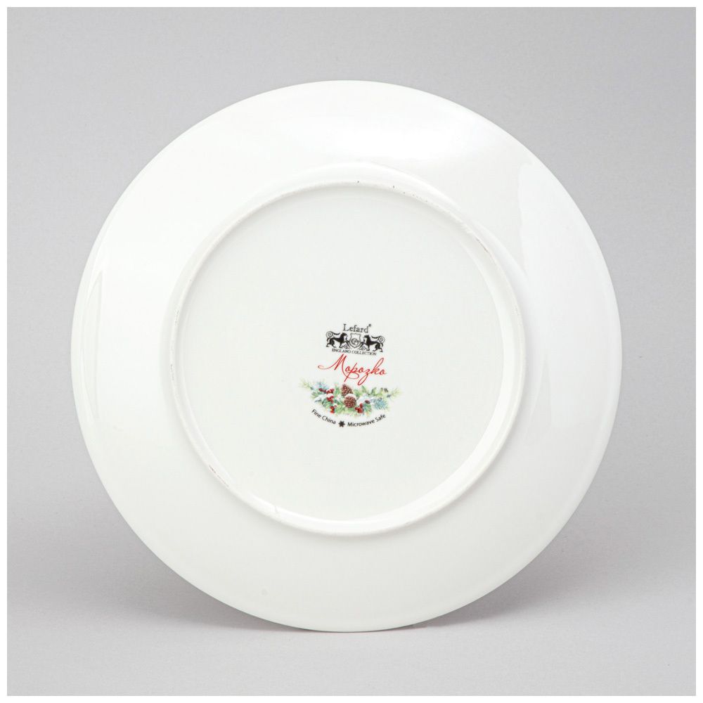 ТАРЕЛКА ЗАКУСОЧНАЯ LEFARD "МОРОЗКО" 20,5 СМ (КОР=18ШТ.)