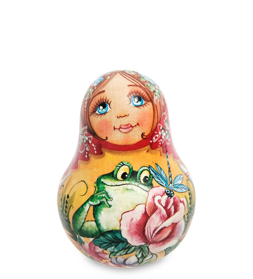 Народные промыслы МР-16/20-B Неваляшка мал. «Мария с лягушкой»