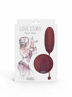 Вибро-яйцо на дистанционном управлении Love Story Mata Hari (10 режимов) (Цвет: красный)