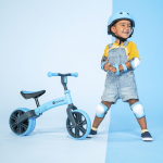 Беговел YVolution Velo Junior, голубой