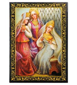 Народные промыслы ШК-11/ 6-H Шкатулка в технике декупаж (13х18х4)